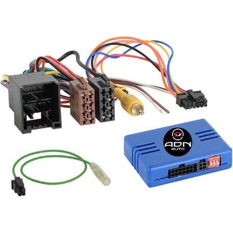 Interface Commande au volant FO46Kenwood compatible avec Ford Transit Custom Connect 2018