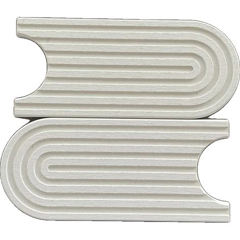 Alfombrilla para grifo de tierra de diatomeas, rápida absorción de agua, diseño antideslizante, BLANCA, 60x10cm (1/2)