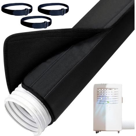 Gaine protectrice pour tuyau de climatiseur portable Coussin Protecteur Housse Pour Climatiseur Portable Protection conduit ventilation (1/5)