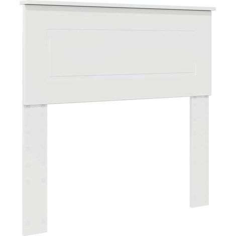 Tête de lit,Décoration murale Blanc Brillant 90 cm Bois d'ingénierie CFW895219 (1/5)
