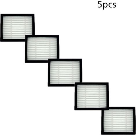 Filtres de rechange pour aspirateurs iRobot Roomba séries E, I et J, filtre HEPA compatible avec les modèles Roomba E5, E6, E7, i1, i3, i4, i5, i6, i7, i8, j7, haute efficacité,Lot de 5 (1/5)