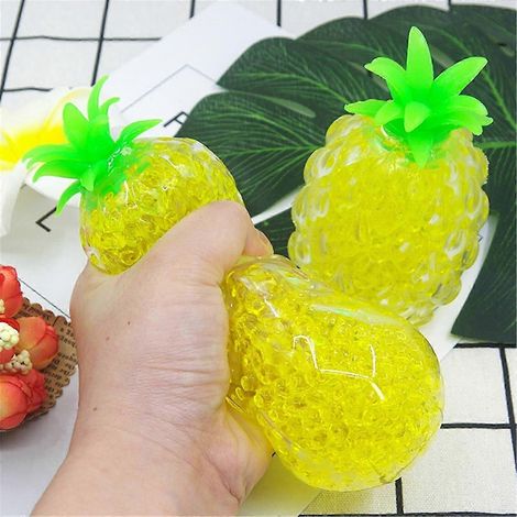 Schwammperlen-Dekompressions-Ananas-Dekompressionsspielzeug Druckentlastung 10ml-Yvan-A (1/5)