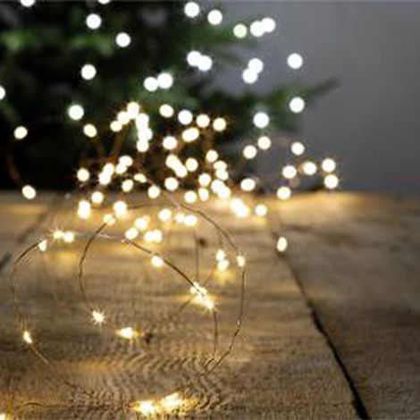 Guirlande Lumineuse Extérieur "Coper" 20m Blanc Chaud
