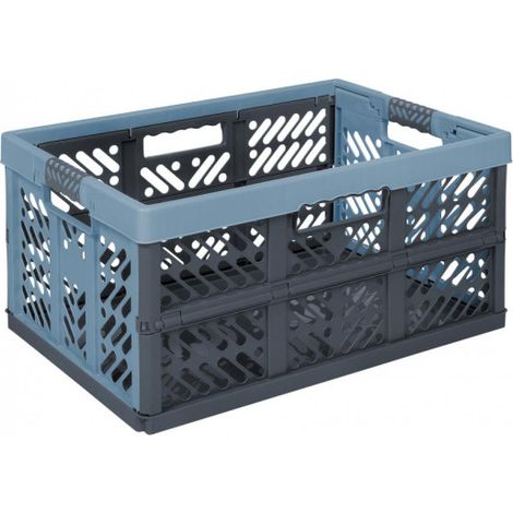 la-ka-pe Boite de rangement pliable bleu nordique 45L (1/2)