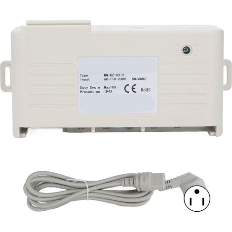 Actionneur Linéaire Électrique Intelligent avec Contrôleur, Protection Anti-Surcharge Sécurisée, Interrupteur pour Petit Actionneur, Alimentation AC 110-230V / DC24V, Prise US (1/5)