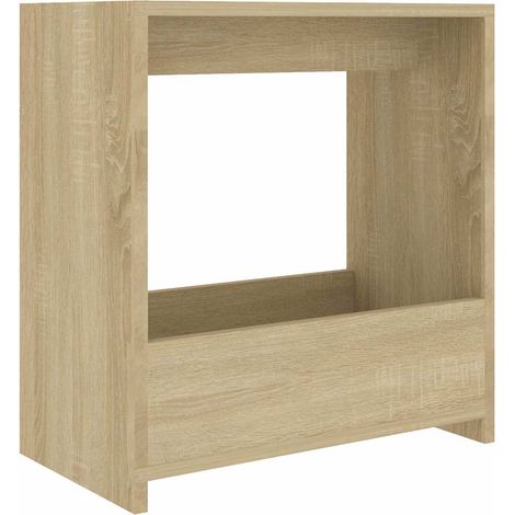 Maison Exclusive - Mesa auxiliar de madera contrachapada roble So (1/5)