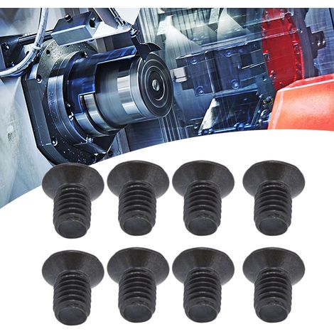 50 Vis à tête fraisée cruciforme DIN 965 galvanisées noires - Kit assortiment M3x5 (50 pièces) (1/5)