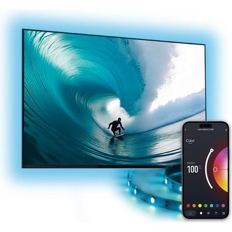 Ksix Wifi RGB 2 M LED-Lichtleiste 480 Lumen