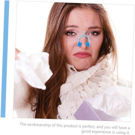 Set mit 12 Schmuckaccessoires: Nasenklammern gegen Nasenbluten, Anti-Schnarch-Klammern, Nasenklammern gegen Nasenbluten