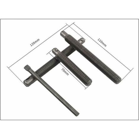 Vie 10PCS Kit de Compresseur de Ressort de Soupape, avec Pince de Compression à Ressort/Adapteurs/Vis d'extension/Barre de Compression pour Moteur de Voiture/Mini-fourgonnettes/VTT/Moto (1/3)