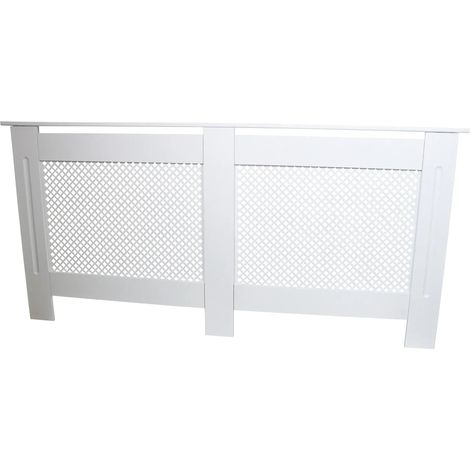 Radiator Cover MDF White 1720mm