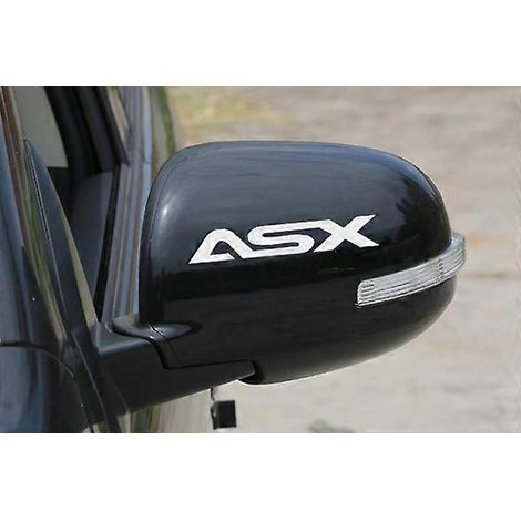 Lot de 2 autocollants en PVC pour rétroviseur de voiture MITSUBISHI ASX (1/5)