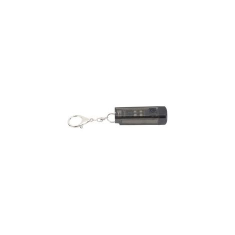 Lampe porte-clés en plastique, 2 modes d'éclairage, magnétique, rechargeable par USB, mini, portable, de poche, lampe d'urgence pour le camping, la randonnée et la pêche. (1/5)