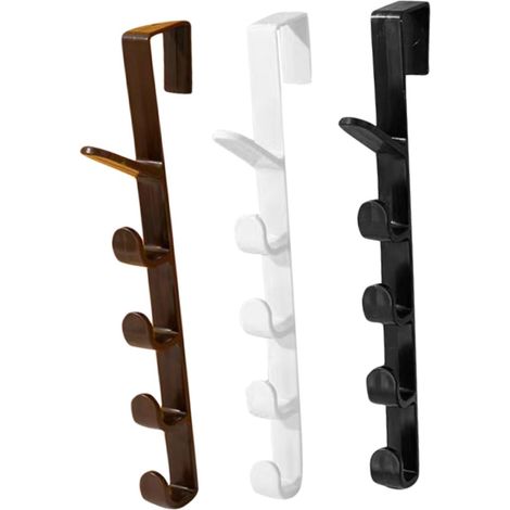 Piece Japanese Over the Door Hook Set Nail Free Organizer