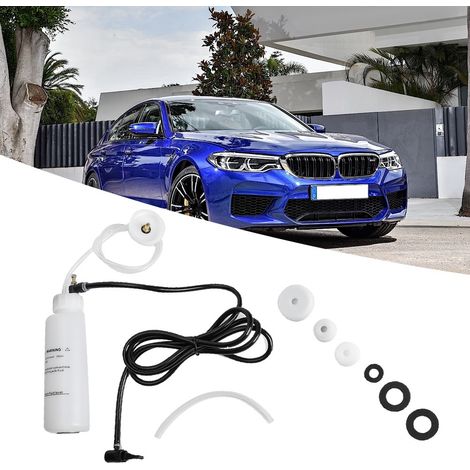 Kit de purge de freins et d'embrayages de voiture (500 ml) avec pompe à vide pneumatique (1/5)