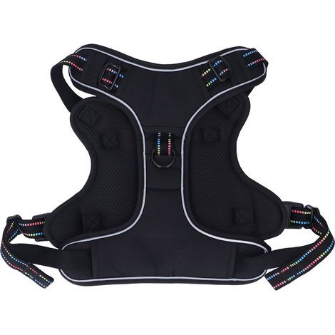 Adjustable dog harness - Lightweight and breathable, size M - For hiking, camping and travel (1/5)