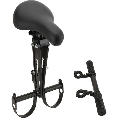 Siège de vélo enfant à fixation avant pour VTT, ensemble de guidon pour vélo d'interaction parent-enfant (1/5)