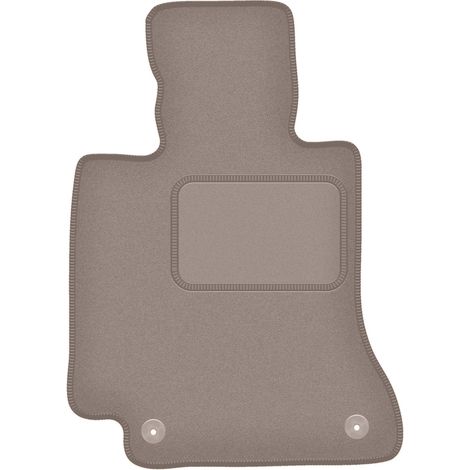 Tappetino beige per conducente: Mercedes C W205 station wagon, berlina (2015-)