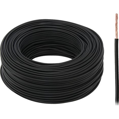 Cavo LGY H05V 1x1mm nero - 2m