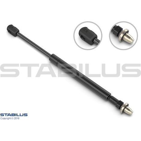 Vérin, vitre arrière STABILUS 015621 CITROËN 8731.F7 96 408 945 80