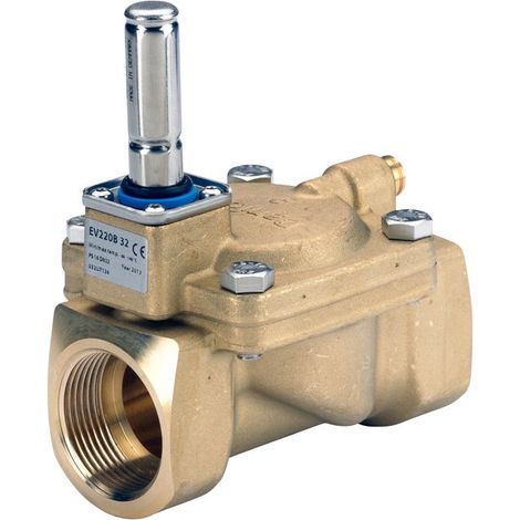 Danfoss Magnetventilgehäuse EV220B 32B G 1 1/4", Kvs 16,0, servogesteuert, NO