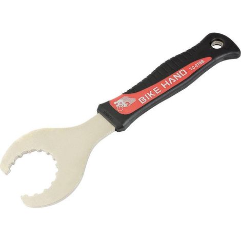 Herramienta de instalación de rodamientos Bike Hand YC-27BB Hollowtech II con mango CenterLock E-THRU