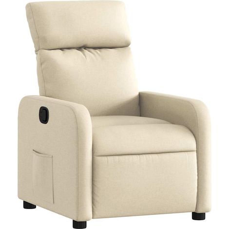 Maison Exclusive - Relaxsessel Creme Stoff