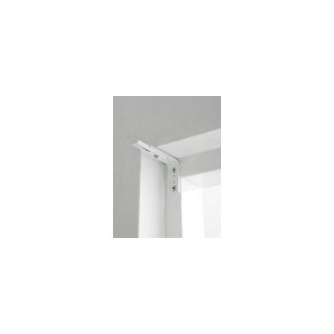 Lot de 2 équerres murales blanches pour tout type de store, 6 à 16 cm (1/3)