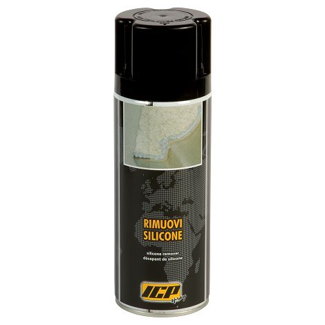 PULITORE SPRAY RIMOZIONE RIMUOVI RESIDUI E DEPOSITI DI SILICONE LTF ICP 400 ml (1/2)