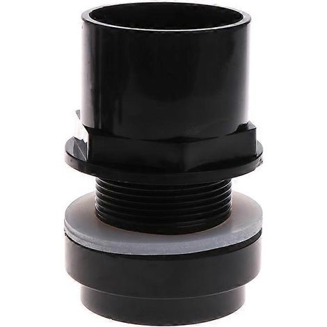Raccord de tuyau en PVC pour aquarium, entrée/sortie, accessoires de filtre pour réservoirs d'eau (1/4)