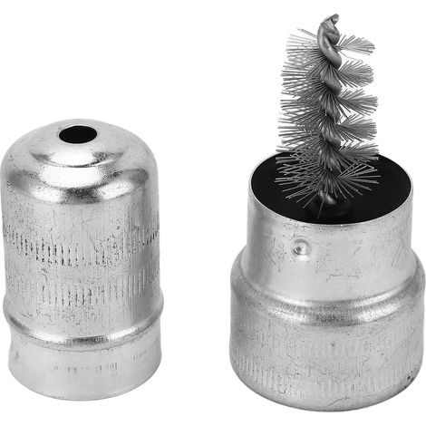 2 Brosse de Nettoyage pour Bornes de Batterie Voiture, Outil Anti-Corrosion pour Cosses et Câbles, Lot de 2 (1/5)