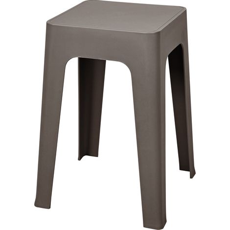 Leichter Kunststoffhocker, 33 x 33 x 47 cm (1/5)