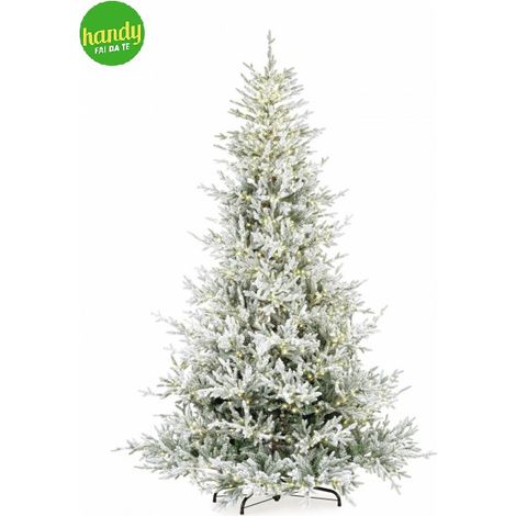 Albero Hopkins Innevato Bizzotto H 240 cm 1600 MicroLED