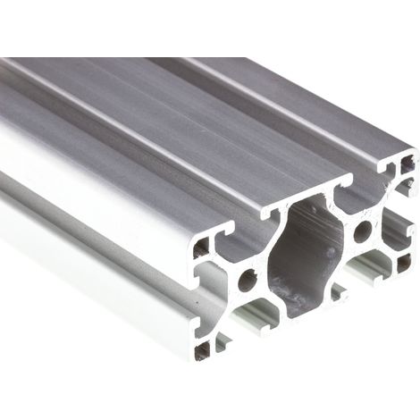 Rs Pro – Profilé aluminium 30 x 60 mm – Longueur 3000 mm – Rainure 6 mm pour montage facile – Système 2S – Série Profile 6