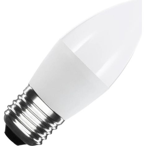 Bombilla LED 12/24V E27 Casquillo Gordo 5W 400 lm C37 No Flicker 4000K Blanco Neutro