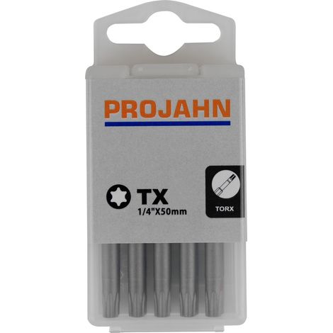 Projahn 1/4 Bit konisch L50 mm TX T30W 10er Pack