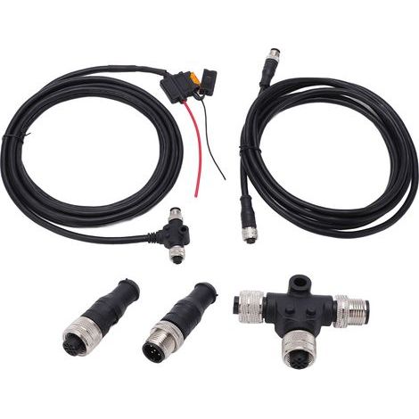 ZASCHMOY NMEA2000 Starter-Kit mit T-Stecker und Stromkabel – 3-Port-Adapter (Stecker und Buchse) IP67 für Netzwerk-, Simrad- und Lowrance-Anwendungen (1/4)