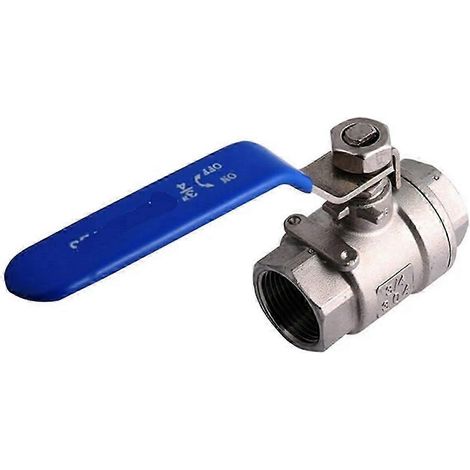 Vanne à bille deux pièces en acier inoxydable 304, passage intégral, filetage interne, tailles 1/2 à 2 pouces, 1 1/4 pouce SZRH (1/5)