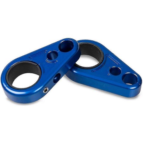 Collier de serrage unique pour conduite de frein de moto CNC, compatible avec Arctic Cat, Honda, Kawasaki, KTM, Polaris Sportsman, Scrambler, RZR, Yamaha Raptor. (1/4)