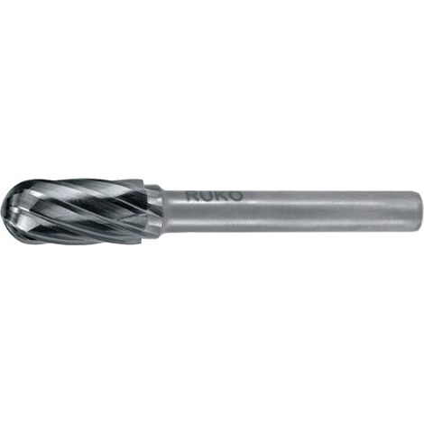 RUKO Frässtift Form C WRC D 6mm Kopflänge 18mm Schaftdurchmesser 6mm HM Verz.Alu (1/6)