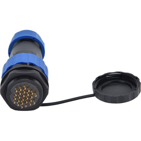 Connecteur étanche IP68, écrou arrière, prise d'alimentation aéronautique 250 V 5 A pour câble/fil SP2816