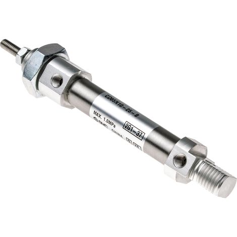 Vérin pneumatique profilé SMC 25 mm CD85 Double effet Action ( Prix pour 1 )