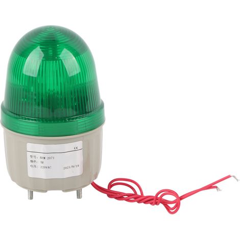 Voyant d'avertissement BERM BEM-2071 à LED clignotant rotatif pour la surveillance verticale 220 V CA (1/5)