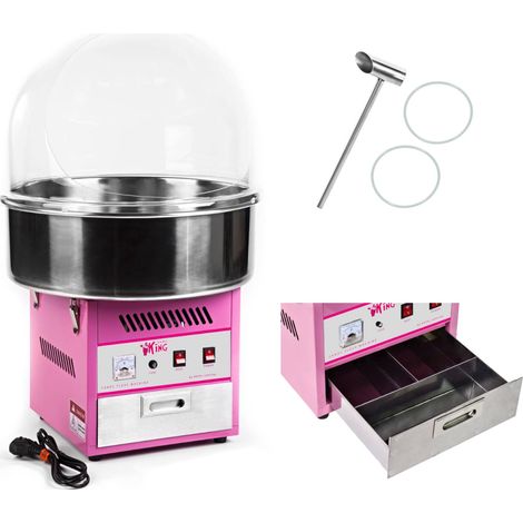 Machine à barbe à papa - Royal Catering - Rendement: 1 portion / 30 à 60 s - Puissance : 1 200 watts (1/5)