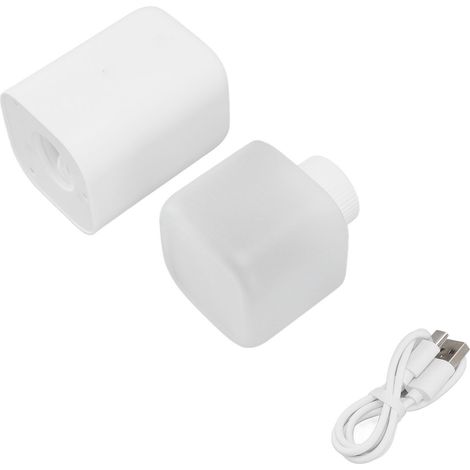 Diffuseur d'Huiles Essentielles 150ML - Ultrasonique Silencieux, Humidificateur d'Air Blanc avec Nébulisation Complète