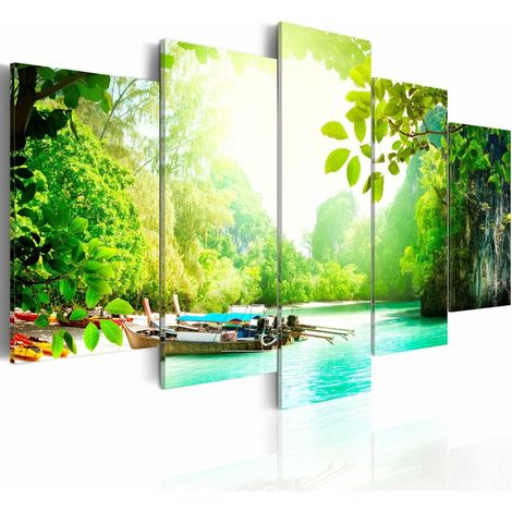 Tableau un couvert des arbres - 200 x 100 cm (1/4)