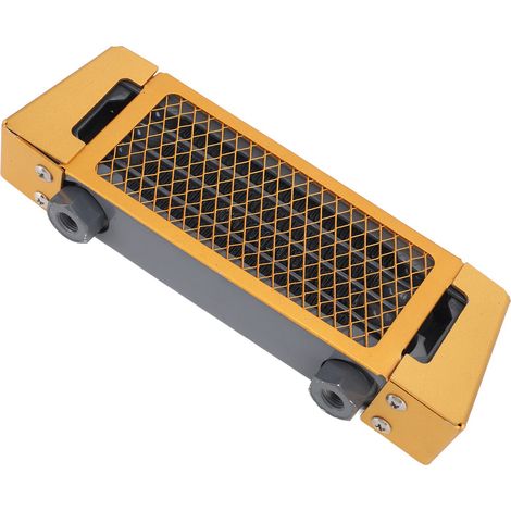 Refroidisseur d'huile moteur en aluminium pour motos, quads et motos tout-terrain de 50 à 250 cm³. Radiateur de refroidissement efficace pour huile moteur. (1/5)