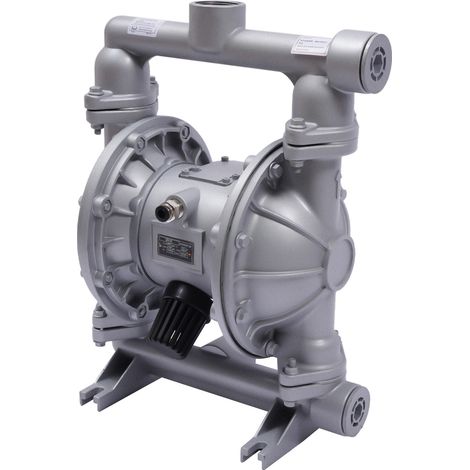 Pneumatische Doppelmembranpumpe QBK-40L aus Aluminium – 10 m³/h – 69 m – Leckagefrei – Geräuscharm – Für die Chemie-, Öl- und Pharmaindustrie (1/5)