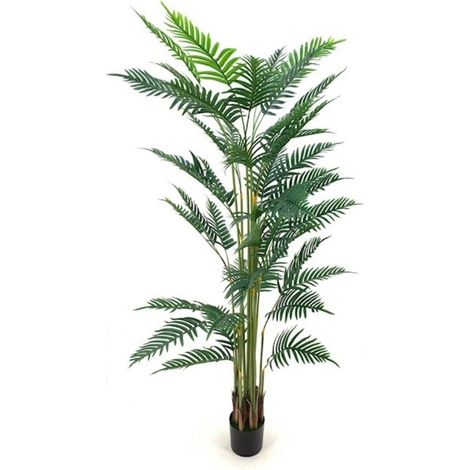 Palma areca finta 180 cm con vaso