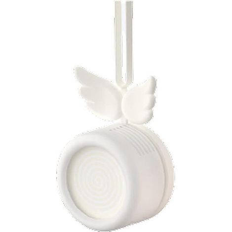 Ventilateur portable ailes d'ange (blanc) (1/4)